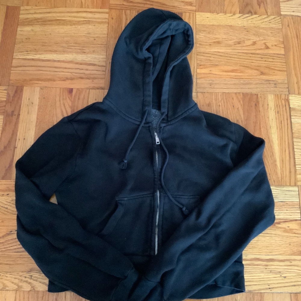 Cropped Brandy Melville Zip Up
